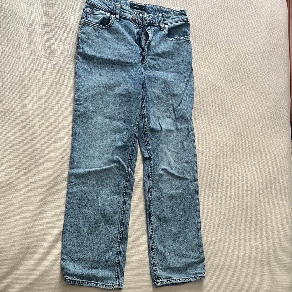 Aeropostale curvy high rise baggy jeans